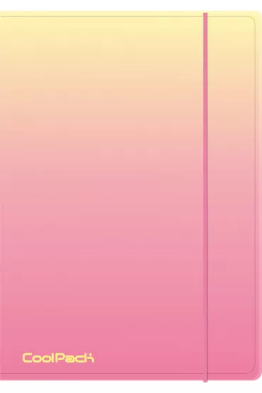 Coolpack Gradient Peach Teczka na gumk� A4 Gradient Peach