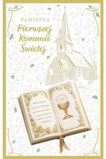 AbCard Kartka okoliczno�ciowa Komunia KP31