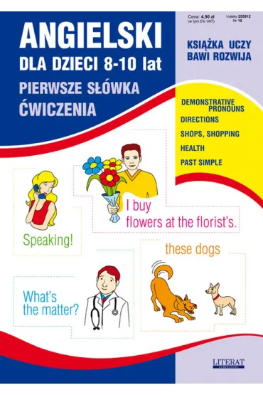 Angielski dla dzieci 18. 8-10 lat. Pierwsze s��wka. �wiczenia - Joanna Bednarska