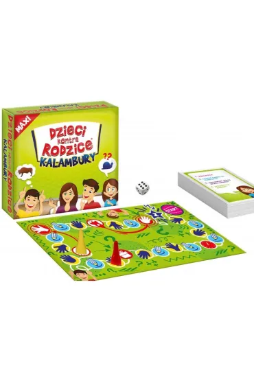 Dzieci kontra Rodzice. Kalambury Maxi