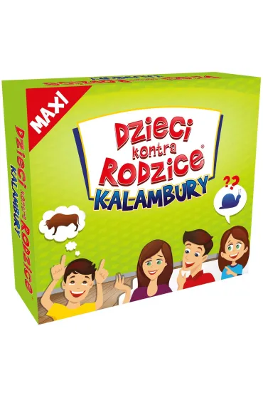 Dzieci kontra Rodzice. Kalambury Maxi
