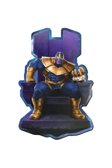 Puzzle drewniane 160 el. Avengers Thanos na Tronie Trefl