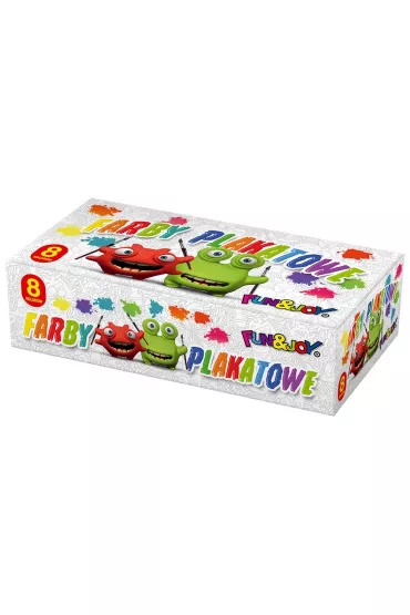 Titanum Farby plakatowe FUN&JOY 220261 8 x 20 ml