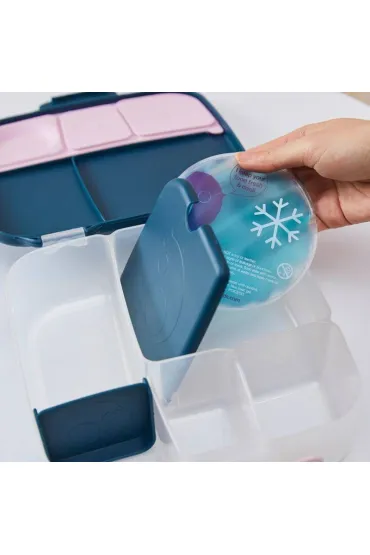 b.box Lunchbox Indigo Rose 2 l