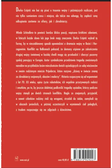 Winda Schindlera - Cvijetic Darko