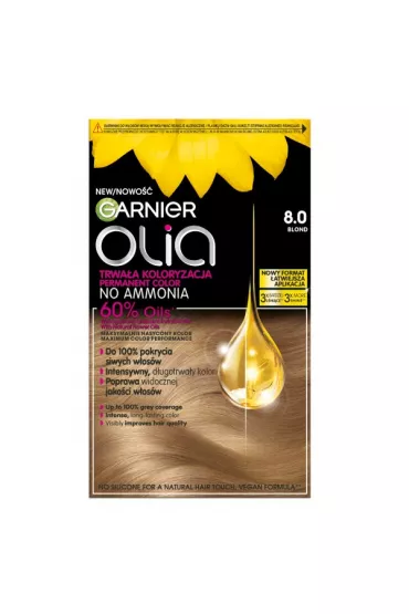 Garnier Olia farba do w�os�w 8.0 Blond
