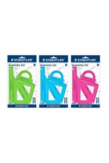 Staedtler Komplet geometryczny 20 cm 4 el. MIX