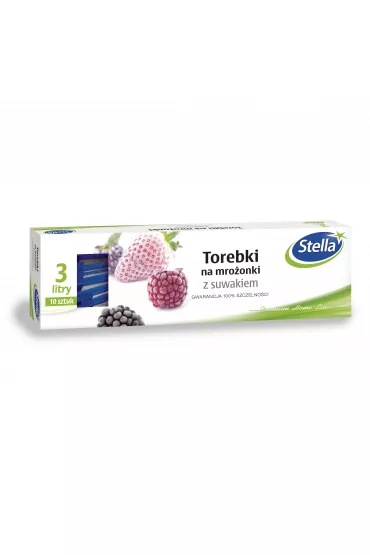 Stella Torebki na mroonki z suwakiem 3 L box 10 szt.