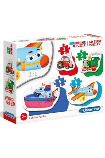 Moje pierwsze puzzle - Pojazdy Clementoni