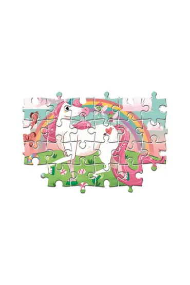 Puzzle 2x20 el. SuperColor. Jednoro�ce Clementoni