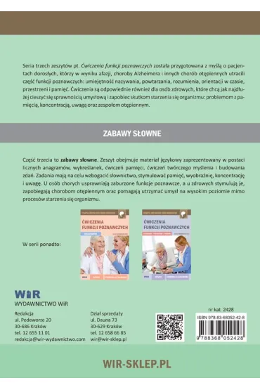 �wiczenia funkcji poznawczych zabawy s�owne - Alicja Rominiecka-Stec