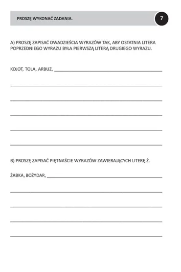 �wiczenia funkcji poznawczych zabawy s�owne - Alicja Rominiecka-Stec