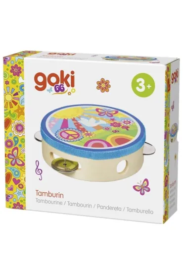 Tamburyn z dzwoneczkami Sunshine Goki