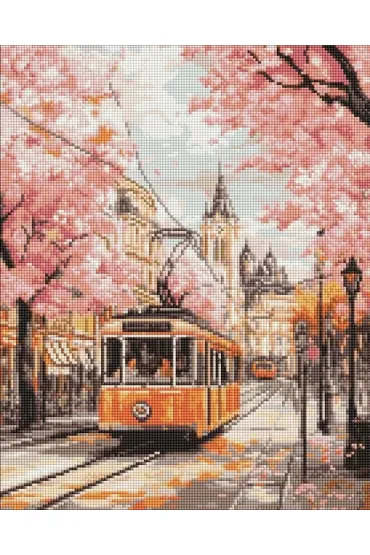 Ideyka Diamentowa mozaika - R�owa trasa 40x50cm