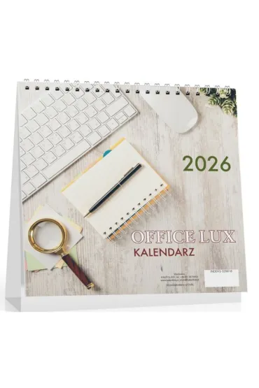 Kalpol.bis Kalendarz biurkowy 2026 Lux office