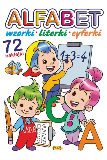 Alfabet. Wzorki, literki, cyferki - Mariola Budek