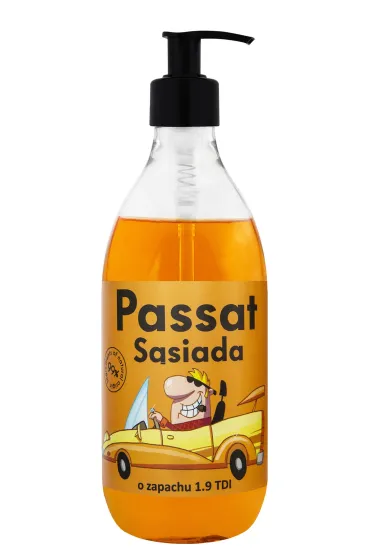 LaQ Zestaw Shots! Czy�ciopak M�ski: �ele pod prysznic Passat S�siada, Szwagier Bartasa, B��kit Pary�a 3 x 500 ml