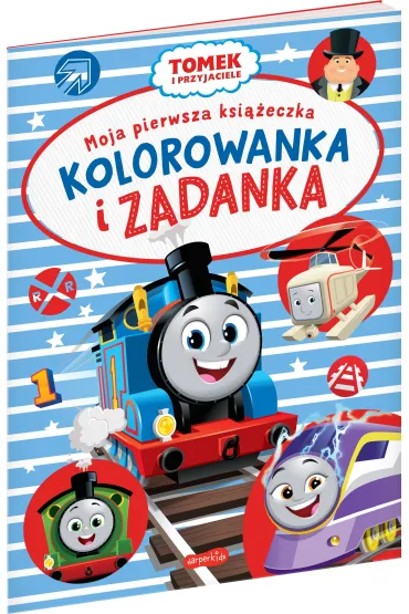 Tomek i przyjaciele. Moja pierwsza ksi��eczka. Kolorowanka i zadanka