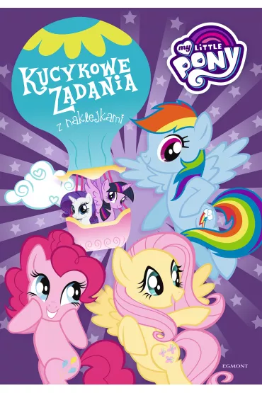 My Little Pony. Kucykowe zadania z naklejkami - Marta Jamr�giewicz