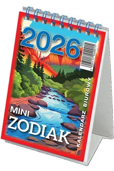 Telegraph Kalendarz 2026 Biurowy Mini Zodiak