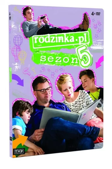 Rodzinka.pl - Sezon 5 (4 DVD) - Karol Klementewicz, Kuba Wecsile