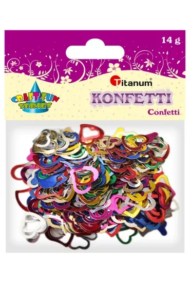 Titanum Konfetti Serca 14 g