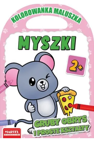 Myszki. Kolorowanka maluszka