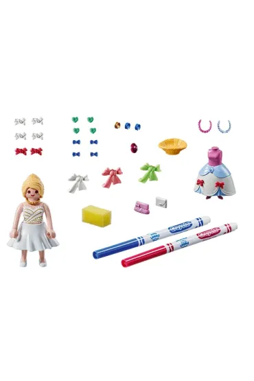 Playmobil Color Modna sukienka 71374
