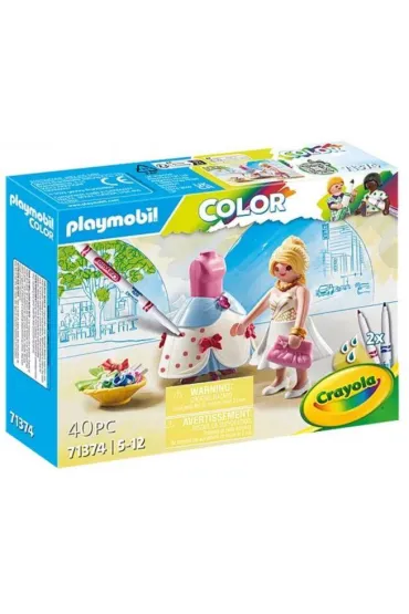 Playmobil Color Modna sukienka 71374