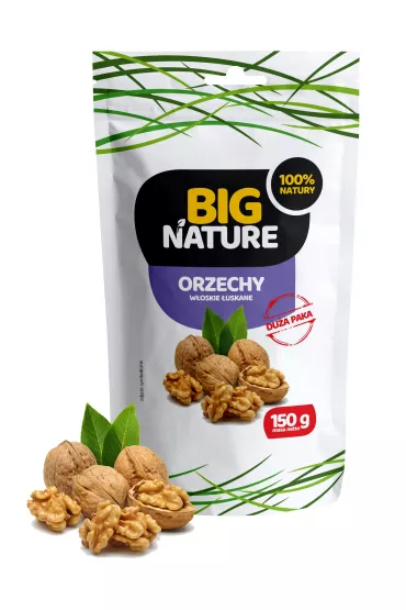 Big Nature Orzechy w�oskie �uskane 150 g