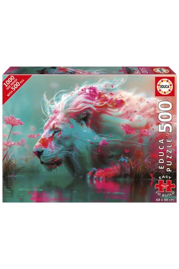 Puzzle 500 el. Kr�l zwierz�t Educa