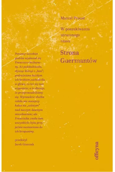 Strona Guermant�w - Marcel Proust