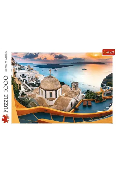 Puzzle 1000 el. Bajkowe Santorini Trefl