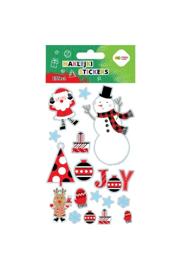 Happy Color Naklejki EFFECT-Xmas Joy 10x20cm