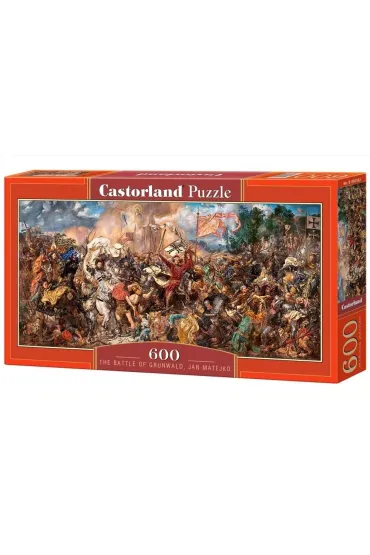 Puzzle 600 el. Jan Matejko. Bitwa pod Grunwaldem Castorland