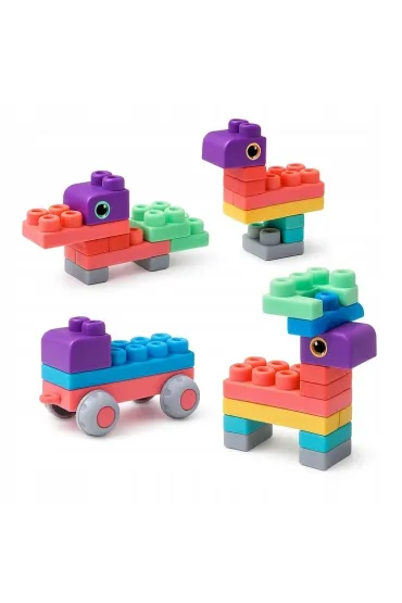 Klocki mi�kkie 80 sztuk SN992 AN01