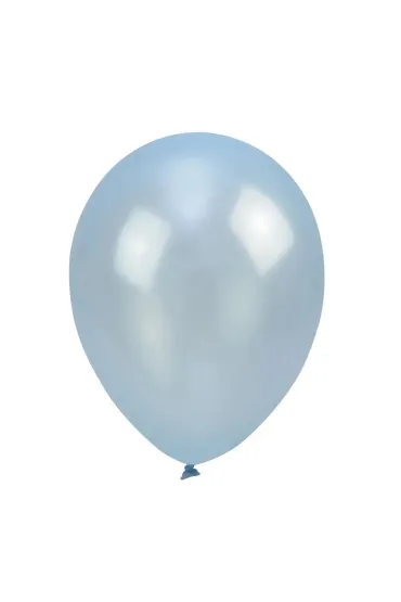 Balony metalizowane 12" b��kitne 100 szt.