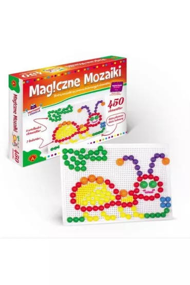 Magiczne mozaiki. Kreatywno�� i edukacja - 450 element�w Alexander