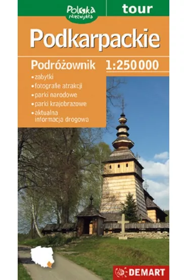 Podkarpackie (podr�ownik) - mapa turystyczna