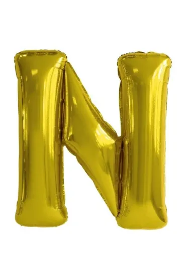 Amscan Balon foliowy litera N z�ota 79x86cm