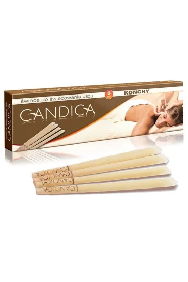 Candica Konchy �wiece do �wiecowania uszu 5 par 10 szt.