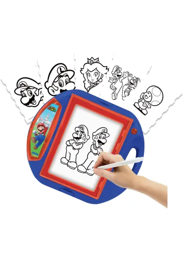 Projektor rysunkowy Super Mario z szablonami i stemplami CR310NI