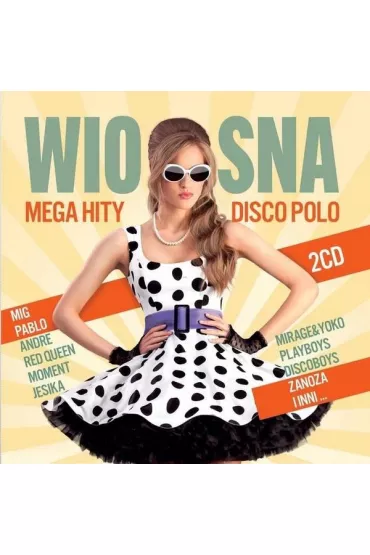 Wiosna 2021 Mega Hity Disco Polo (CD) - Various