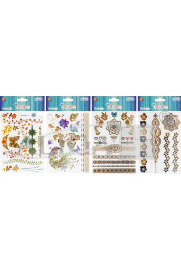 Tatua�e do cia�a 14,5x19,5 cm mix wzor�w TAT-6775 Aliga