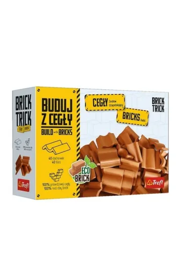 Brick Trick - Ceg�y dach�wki 40 szt TREFL