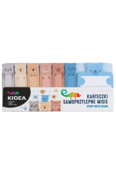 Derform Karteczki samoprzylepne Misie