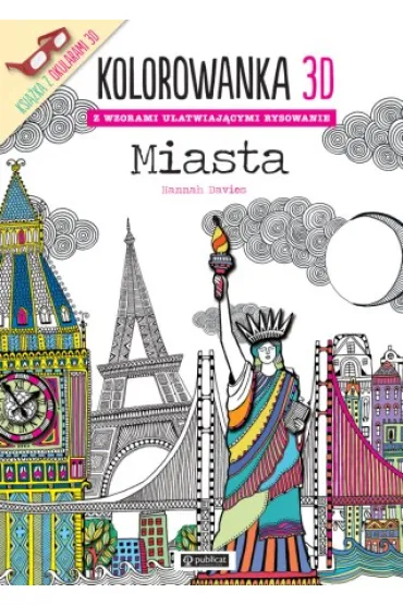 Miasta kolorowanka 3d