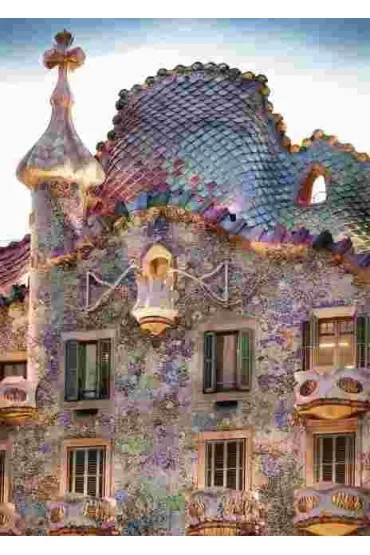 Puzzle 1000 el. Casa Batll�, Barcelona Ravensburger