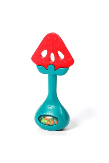 Edukacyjny gryzak z grzechotk Tasty Watermelon Babyono
