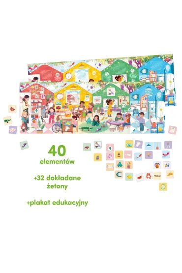 Puzzle Co robimy w przedszkolu Bright Junior Media